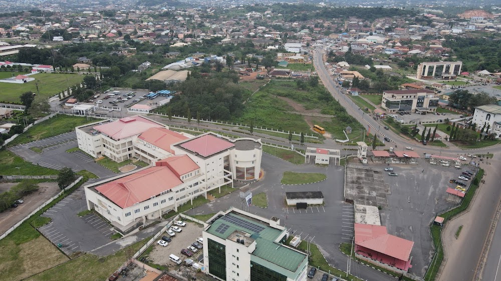 Ekiti State Civic Centre interior - Ado-Ekiti wedding hall